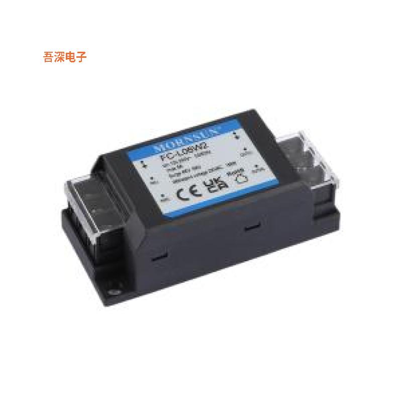 FC-L06W2 |原装螺栓安装LINE FILTER 430VDC 230VAC 6A DIN