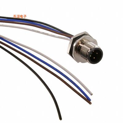 MPM12A04I12AF01 |插座CIRC CBL 4POS RCPT TO WIRE 1