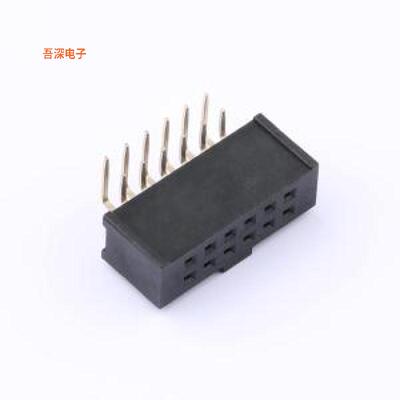 F185-1206A0CRYF1 |排母结构：O型A款，颜色：黑色 耐高温