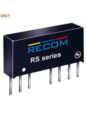 RS-2405S/H3 |隔离模块DC DC CONVERTER 5V 2W