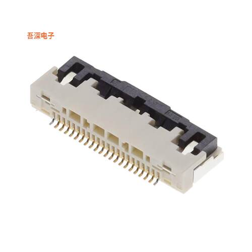 046817620001846+ |FFC，FPCCONN FFC BOTTOM 20POS 0.5MM R/A