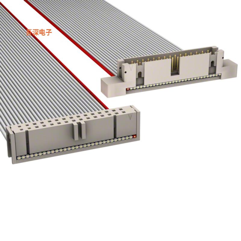 M3CWK-3006J |插口至插头IDC CABLE - MKC30K/MC34G/MPL30K