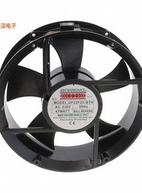 UF22F23-BTHR |230VACFAN AXIAL 223X60MM BALL 230VAC