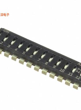 EDS12SNRNTR04Q |SPSTSWITCH SLIDE DIP SPST 0.025A 24V