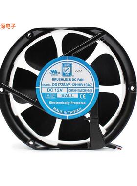 OD172SAP-12HHB10AZX |原装全新12VDC 172X150X51MM REVE