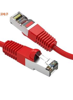 CM-100620RDBSTK |原装全新12Ft Cat5E Shielded (FTP) Ethern