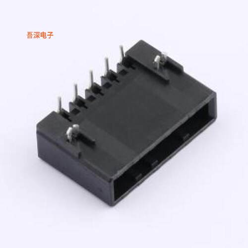HC-5.08D-5AW-05 |D3200系列 5p母座线对板针座弯插,P=5.08mm