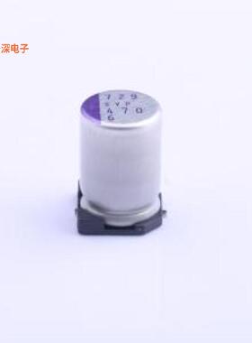 6SVP470M |原装SMD,D8xL12mmCAP ALUM POLY 470UF 20% 6.3V SMD