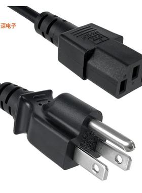 412008-01 |原装全新CORD 18AWG NEMA5-15P-IEC320 8'