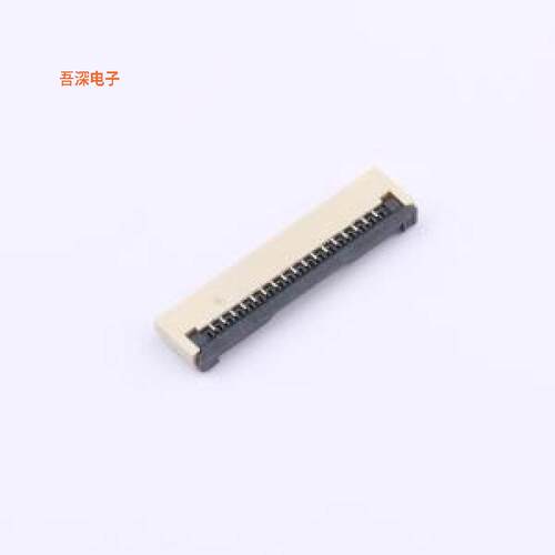 ZX-1.0FPC-2H-QFX17P |原装SMD,P=1mm,卧贴FFC/FPC