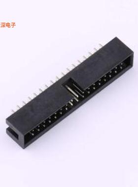 X9555WV-2x17-6TV01|原装插件,P=2.54mm线对板针