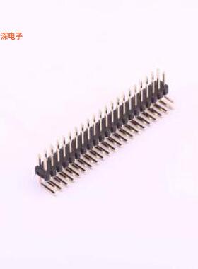 X6521WR-2x21H-C60D30|高镀金 抗氧化排针弯插,P=2.54m