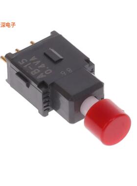 AB15AP-FC |通孔SWITCH PUSH SPDT 0.4VA 28V