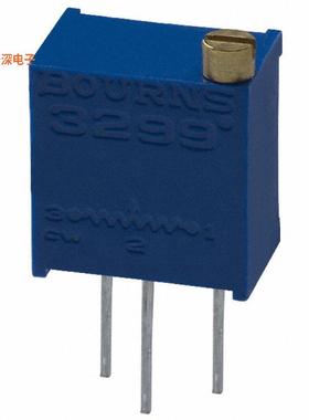 3299Y-1-253LF |25 kOhmsTRIMMER 25K OHM 0.5W PC PIN TOP