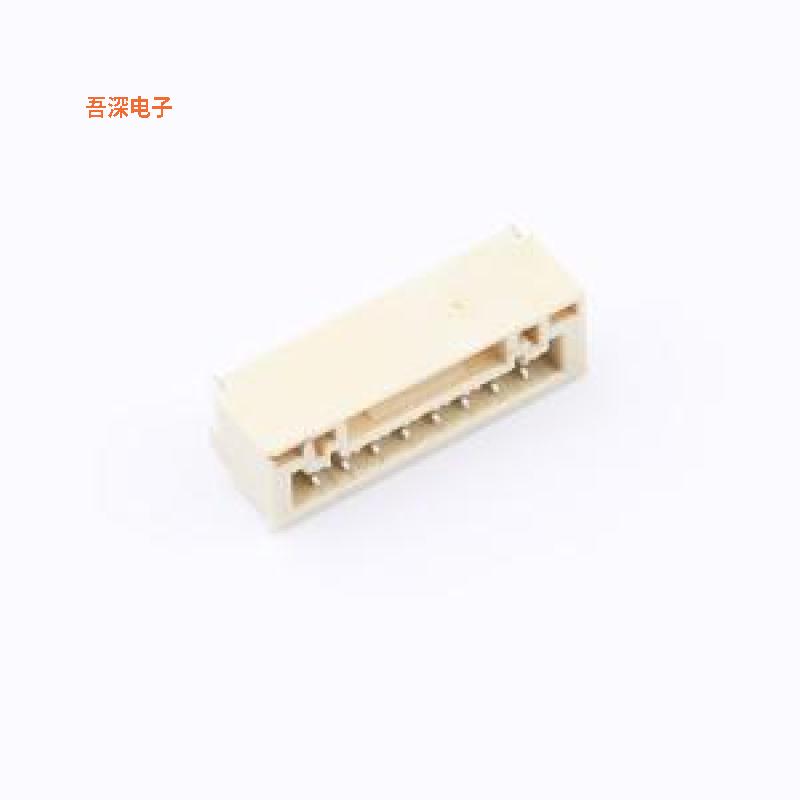 ZX-GH1.25-8PWT |线对板针座1x8P 间距:1.25mm 卧贴 系列:GH