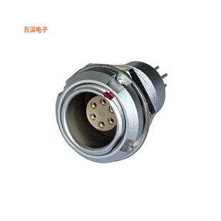 MMI-M1RSG06P |原装全新CONN RCPT FMALE 6POS GOLD SLDR