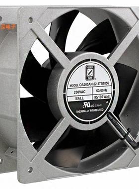 OA205AN-22-1TB1856 |230VACFAN AXIAL 205X72MM 230VAC TERM