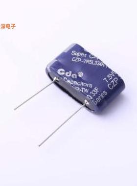 CZP-7R5L334R-TW 7.5V0.33F |原装插件,P=13.5mm