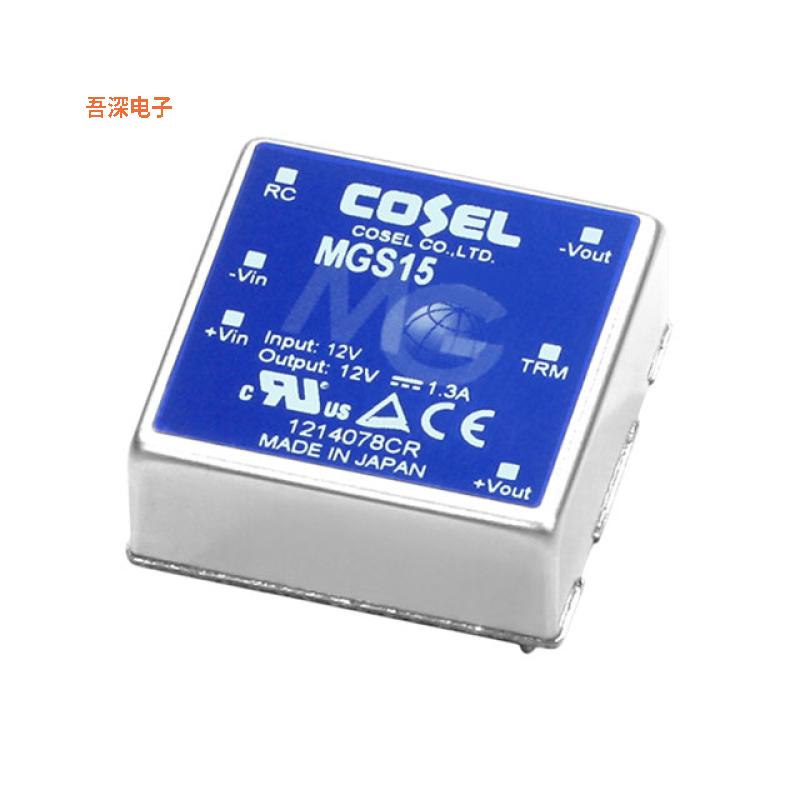 MGS152415 |隔离模块DC DC CONVERTER 15V