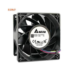 24V 120X120X38MM PWM 24VDCAXIAL PFB1224EHEP0