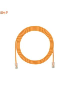 UTP28CH9MOR |圆形线缆CABLE MOD 8P8C PLUG-PLUG 29.53'