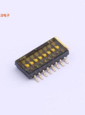 DSHP08TSGET |贴片（S脚）拨码SMD-16P,5.4x11.7m