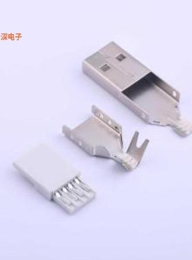 917-781A101AD60201 |USB36MM铁壳48H 白胶 OD4.5