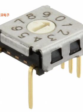 A6K-104RF |BCDSWITCH ROTARY DIP BCD 0.025A 24V