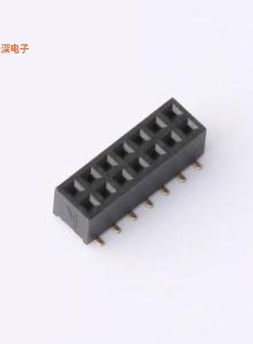 HDGCPH2.0-PMS-02-07 |原装SMD,P=2mm排母