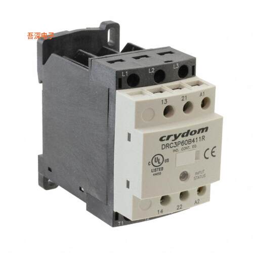 DRC3R48E420 |DIN 轨道SSR RELAY 3PST-NO 7.6A 48-510V