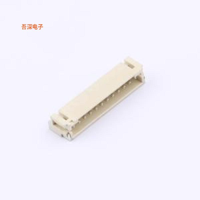 ZX-PH2.0-12PWT |线对板针座1x12P 间距:2mm 卧贴 系列:PH