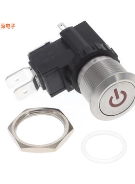 AVH19LSFP3122604 |原装全新SWITCH PUSHBUTTON SPDT 26A 125V