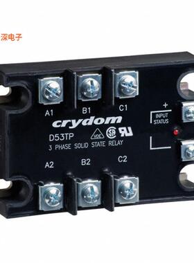 D53TP25DH|底座安装SSR RELAY 3PST-NO 25A 48-530