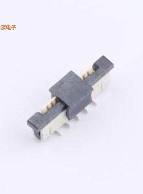 LL10553-10 |K型立式正脚位(有焊片)FFC/FPCSMD,P=1mm