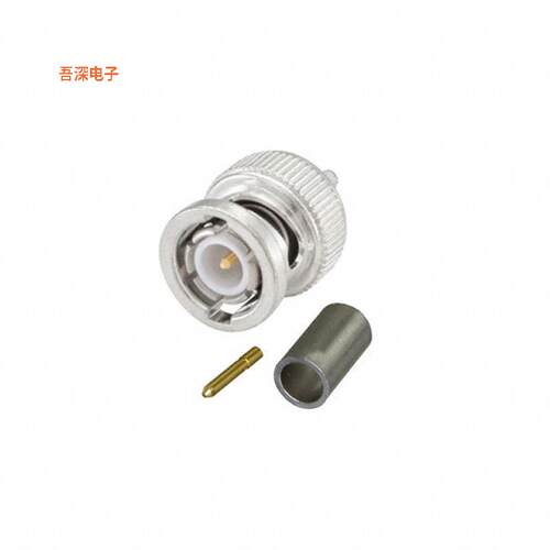 51S107-802N5 |BNCCONN BNC PLUG STR 50OHM CRIMP