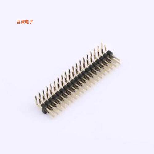 XDZ254-2-19-W-2.5-G1 |原装弯插,P=2.54mm排针