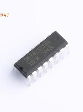 SN74LS138N(XBLW) |原装DIP-16信号/编解码器/多路复用器