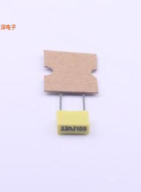 PE333J2A0501 |薄膜校正 黄壳编带 333J100V P=5