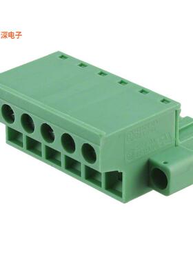 1777840 |插头，母插口TERM BLOCK PLUG 6POS 5.08MM