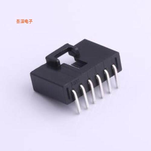 HX25418-6WA |杜邦带扣线对板针座弯插,P=2.54mm