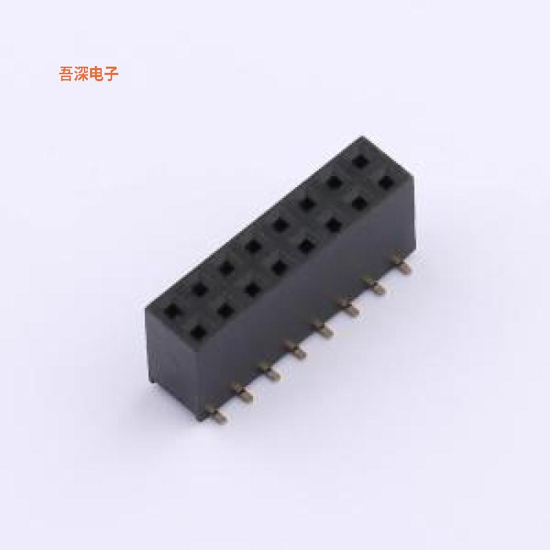 HX PM-2.54-02-08-S-H8.5 |排母配套排针HX PZ2.54-2x8P系列