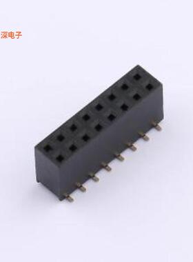 HX PM-2.54-02-08-S-H8.5 |排母配套排针HX PZ2.54-2x8P系列