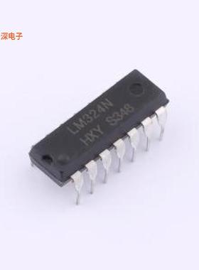LM324N |原装DIP-14IC OPAMP GP 4 CIRCUIT 14DIP