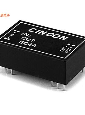 EC4A04 |隔离模块DC DC CONVERTER +/-12V 5.5W