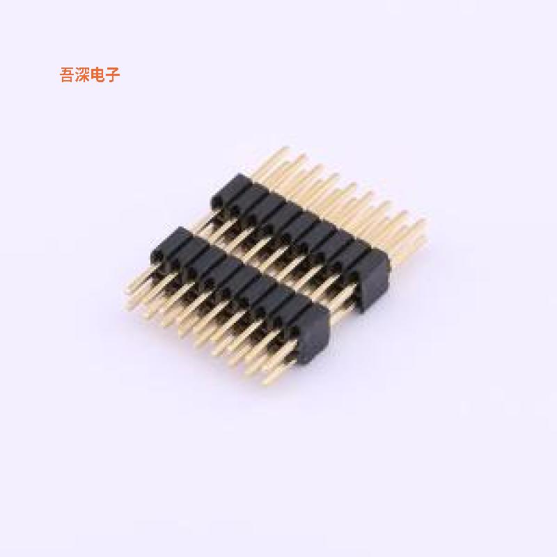 X1322WV-2x09H-C40D30-E80 |原装插件,P=1.27mm排针
