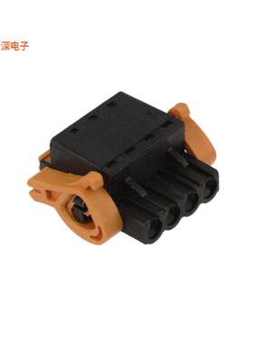 1014140000 |插头，母插口TERM BLOCK PLUG 4POS 5.08MM