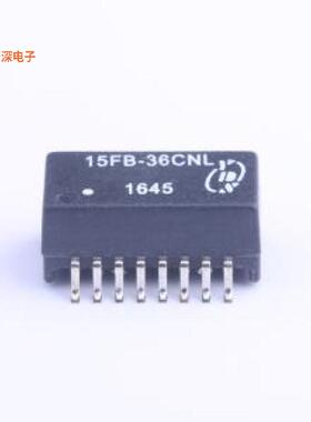 15FB-36CNL |原装SMD-16P,12.8x6.9mm网口变压器
