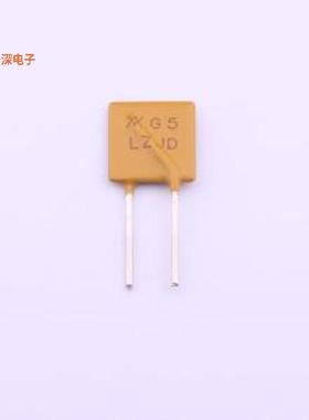 RGEF500 |原装插件,P=5.08mmPTC RESET FUSE 16V 5A RADIAL