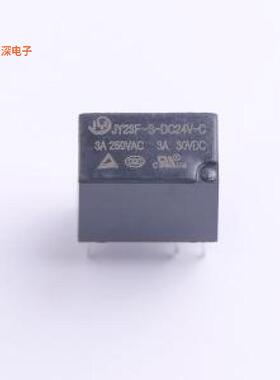 JY23F-S-DC24V-C |原装DIP,12.3x7.4mm信号继电器