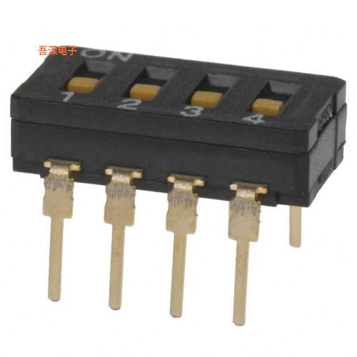 A6D-4100 |SPSTSWITCH SLIDE DIP SPST 0.03A 30V